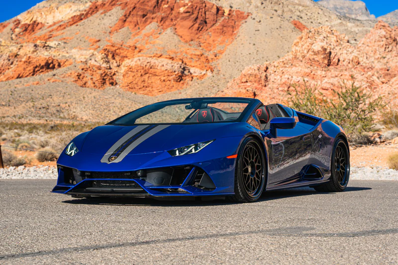 Lambo Huracan Evo Spyder for rent in Las Vegas, NV