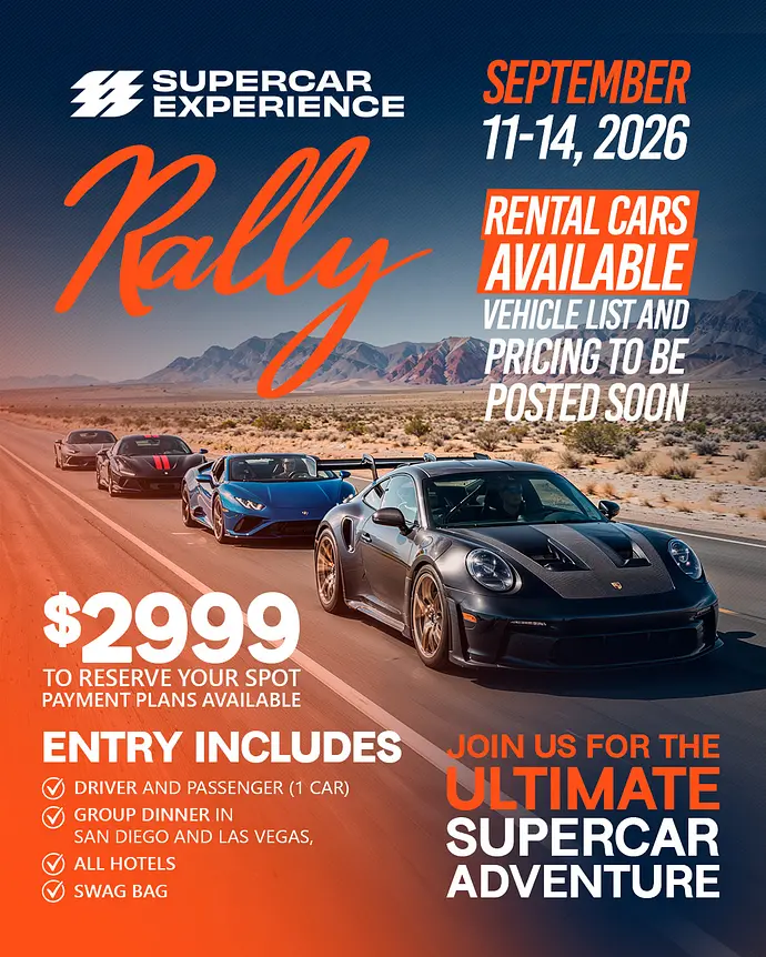 Supercar Experience Presents: The Rally