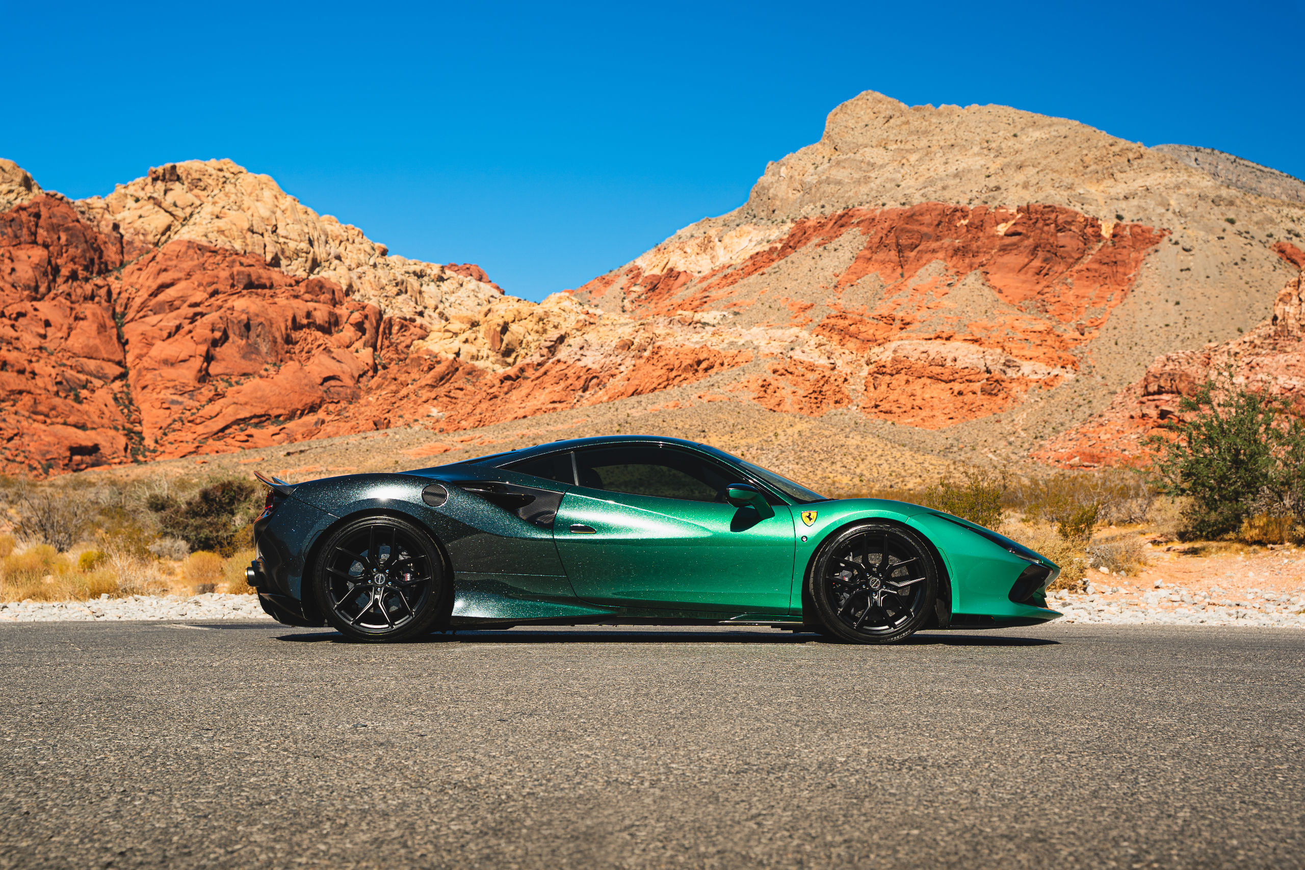 Ferrari F8 Exotic Car Rental Las Vegas