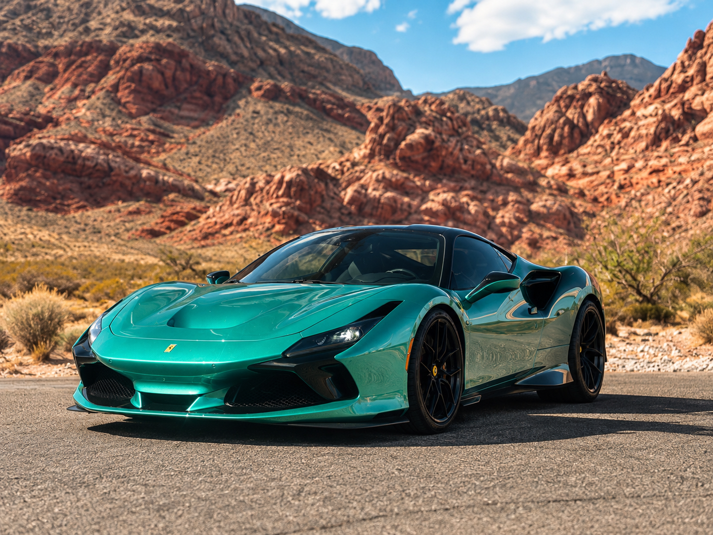 Ferrari F8 Exotic Car Rental Las Vegas