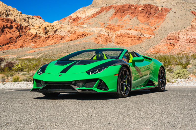 Lambo Evo Spyder for rent in Las Vegas, NV